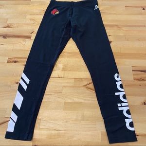 Women’s Adidas Louisville Cardinals leggings